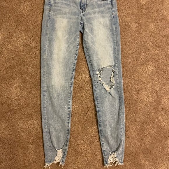 American eagle distressed skinny jeans - Picture 6 of 7